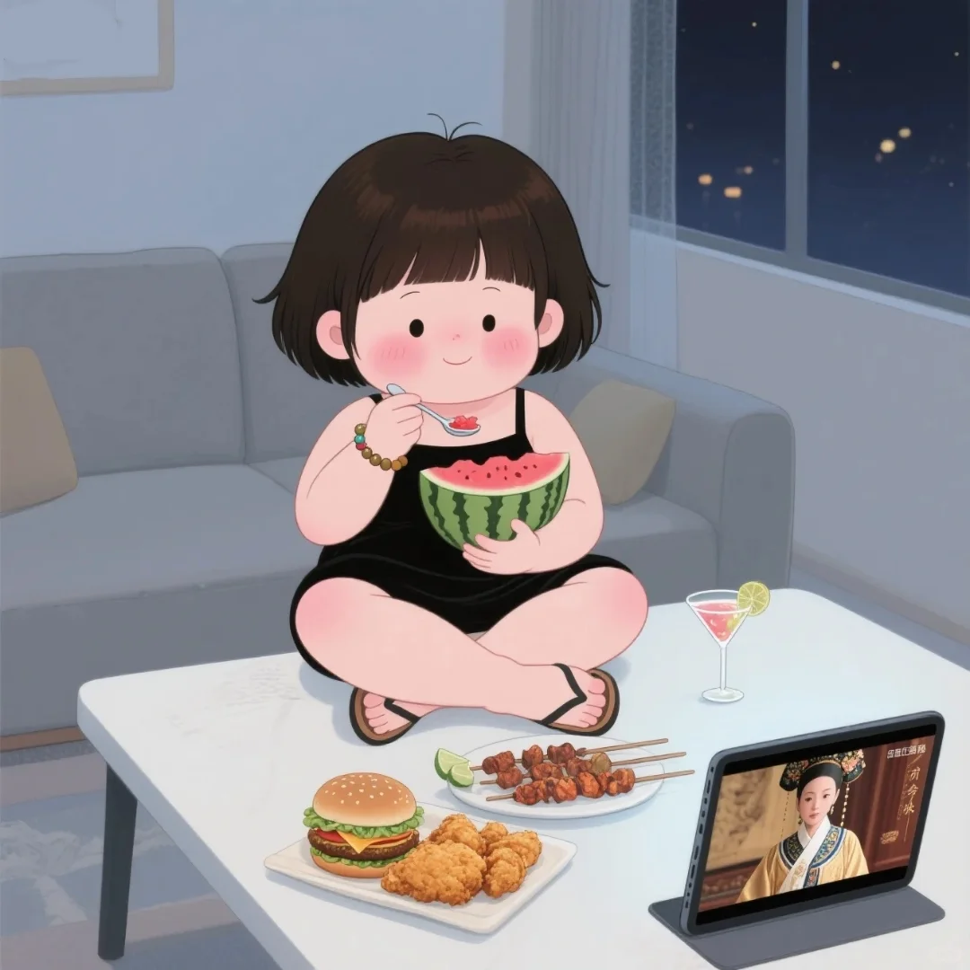 别人有钱存卡里，我有钱先存卡路里