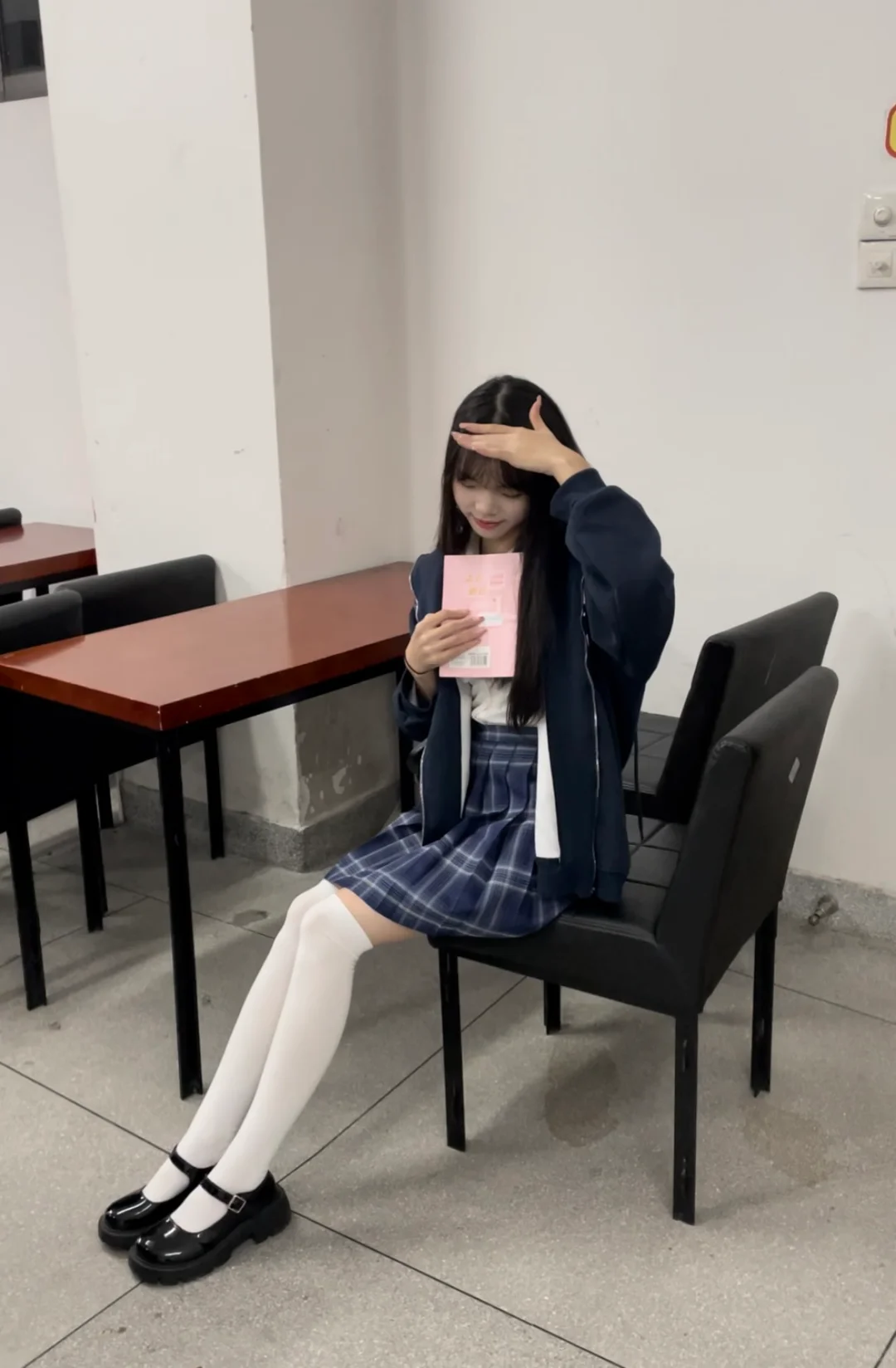 姐妹们，教室这样拍，超好看的！