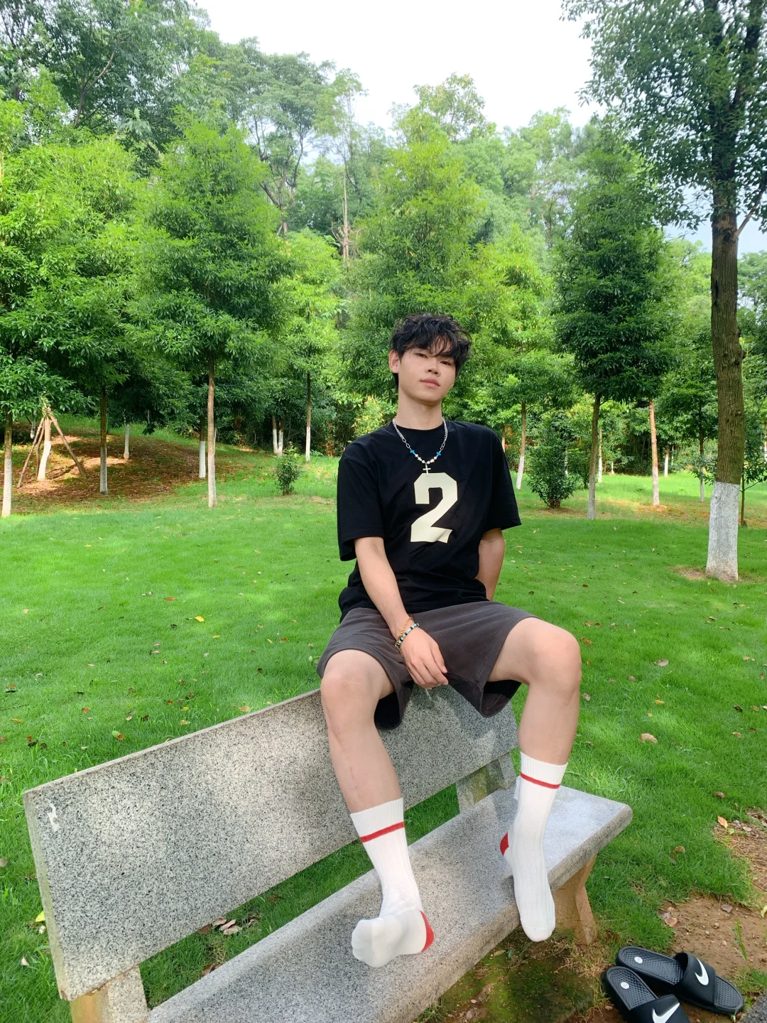 男生穿小腿袜好看吗