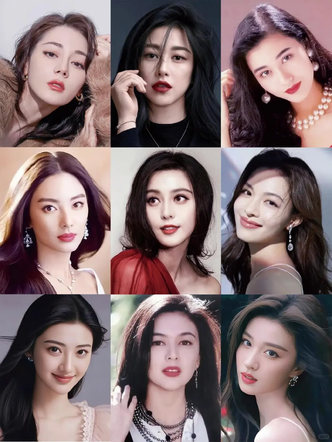 明艳大气长相气质的女明星，那个让你心动？
