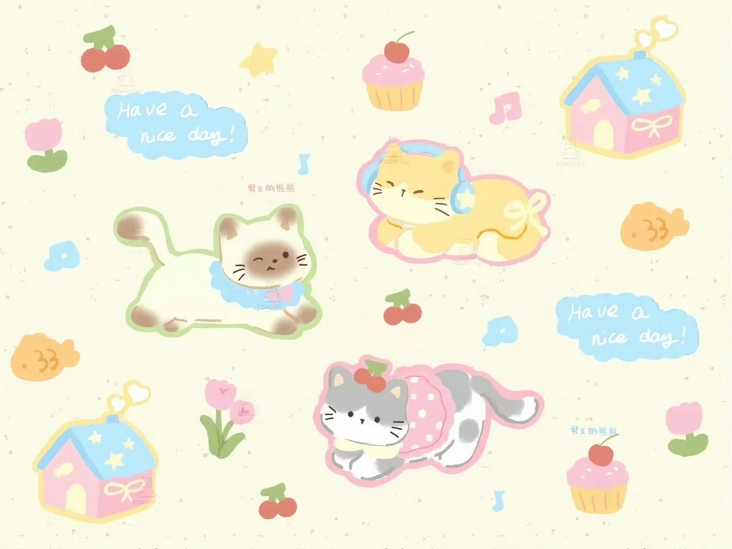 平板电脑4k｜可爱壁纸꒰ঌᐢ.ˬ.ᐢ໒꒱🍓