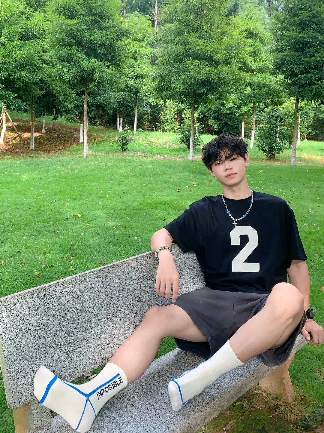 男生穿小腿袜好看吗