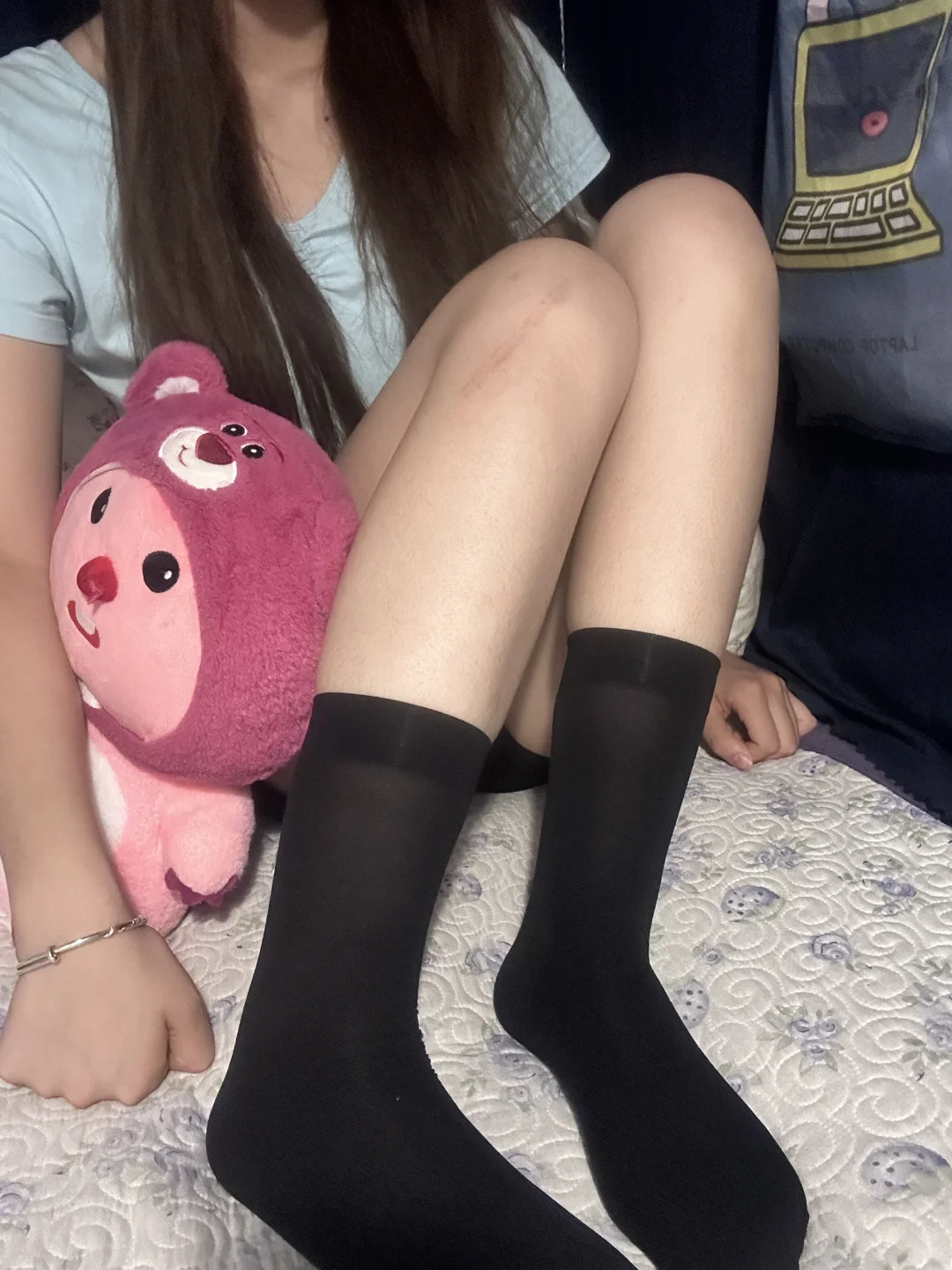 超有少女感的袜子~