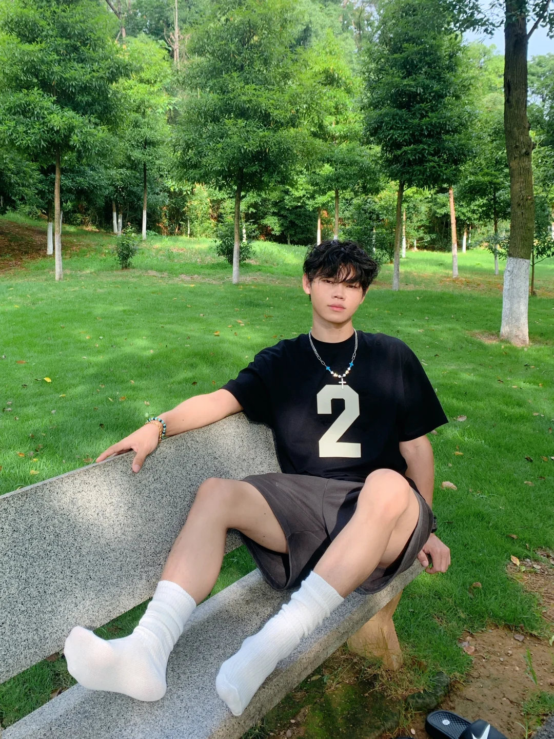 男生穿小腿袜好看吗