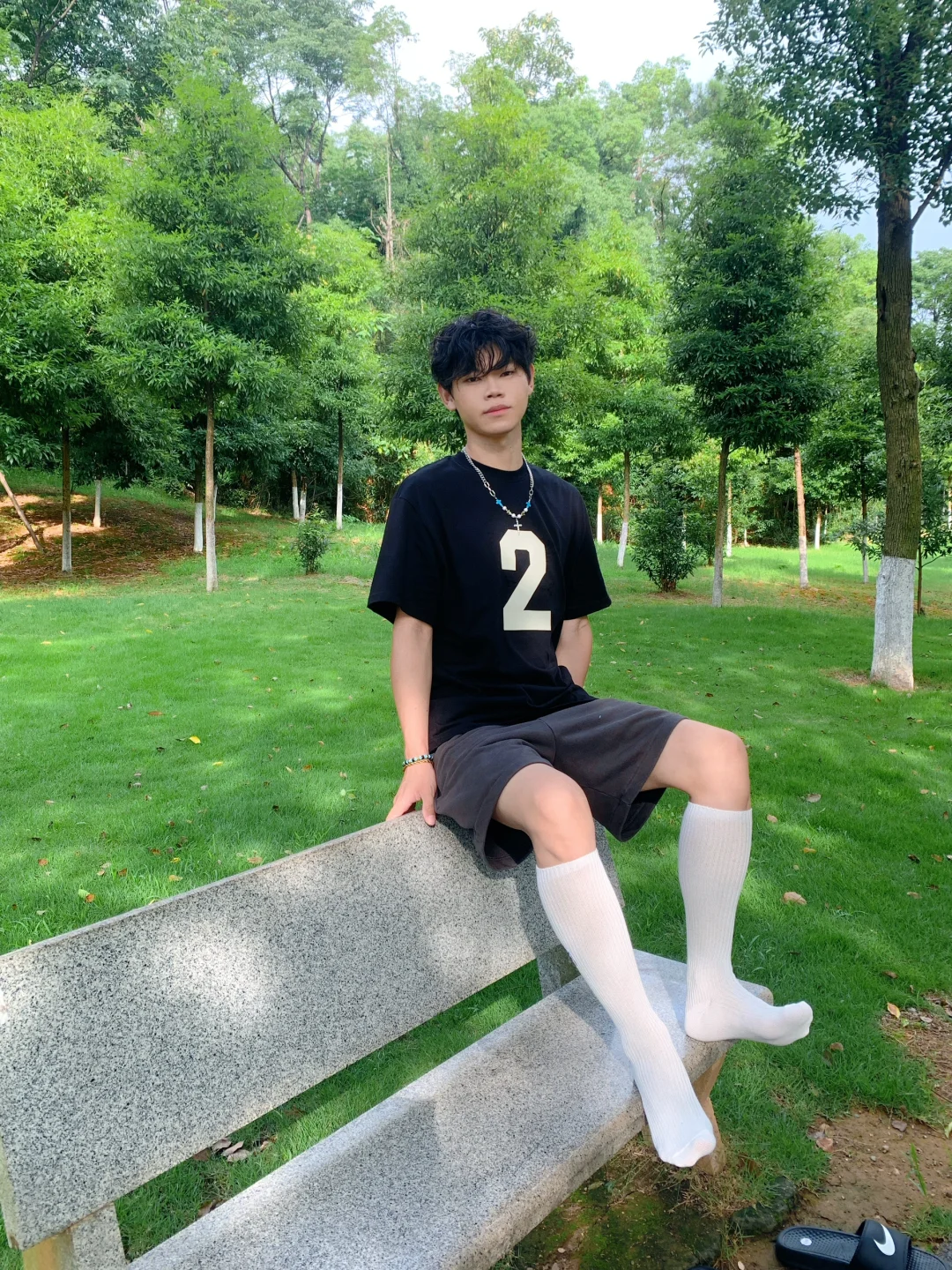 男生穿小腿袜好看吗