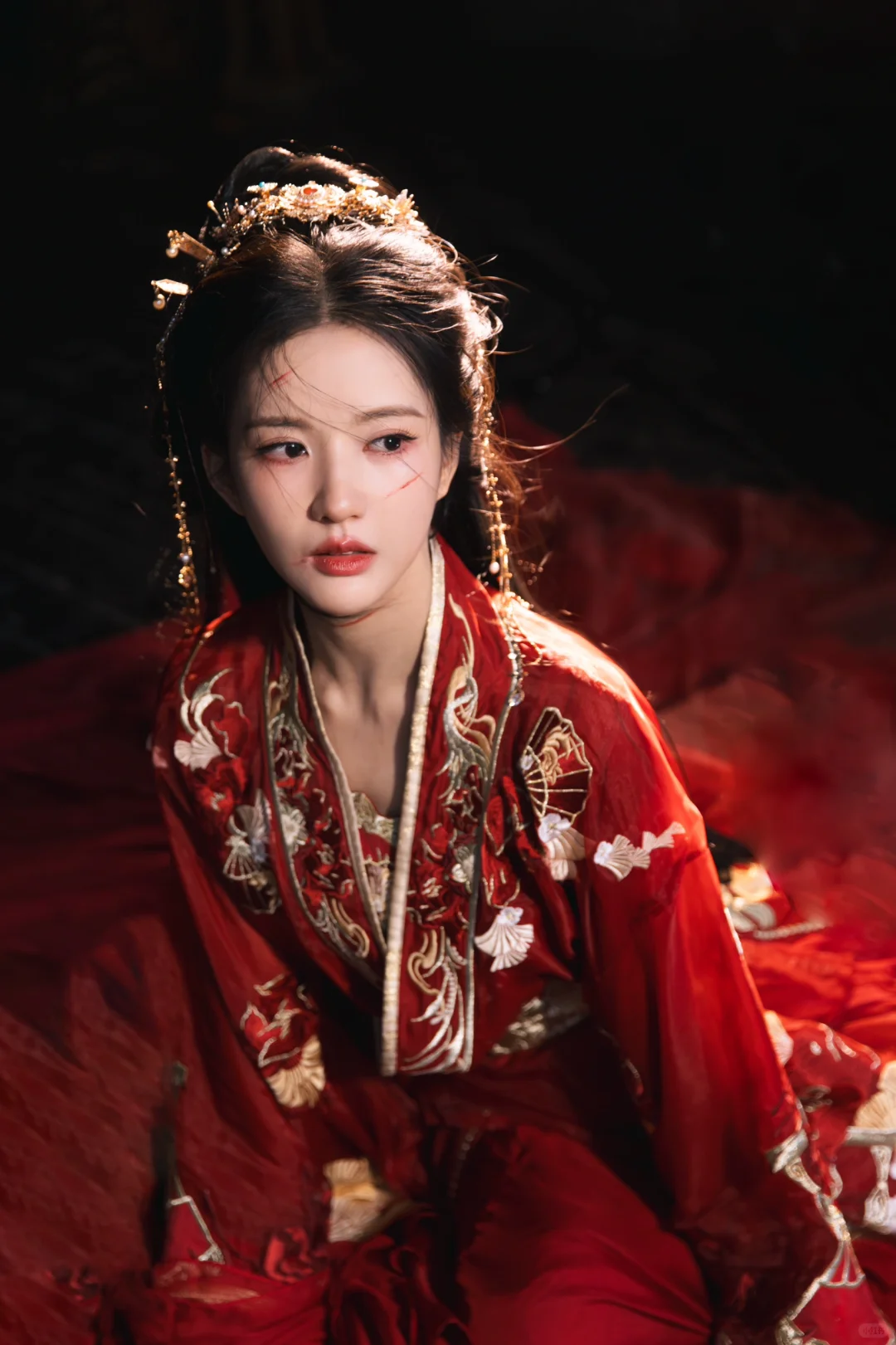 给刘些宁做的亡国公主妆造
