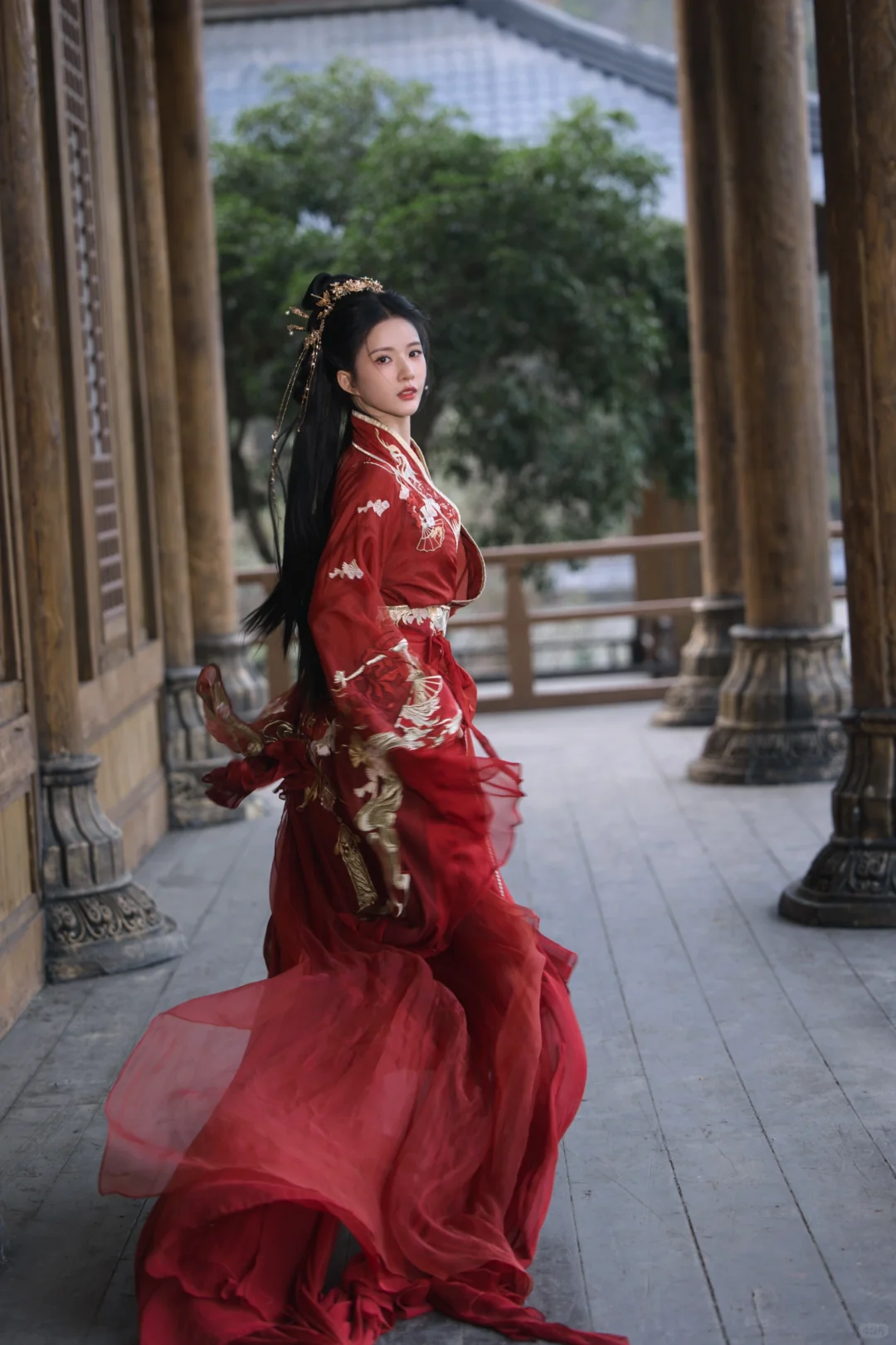 给刘些宁做的亡国公主妆造