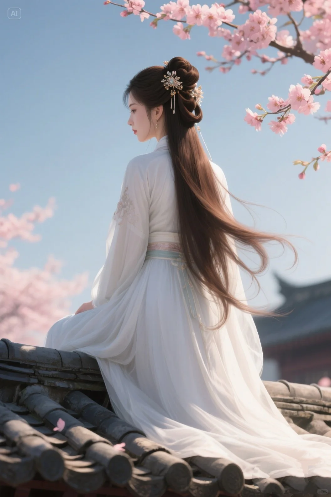 清冷的宫娥，一眼万年～