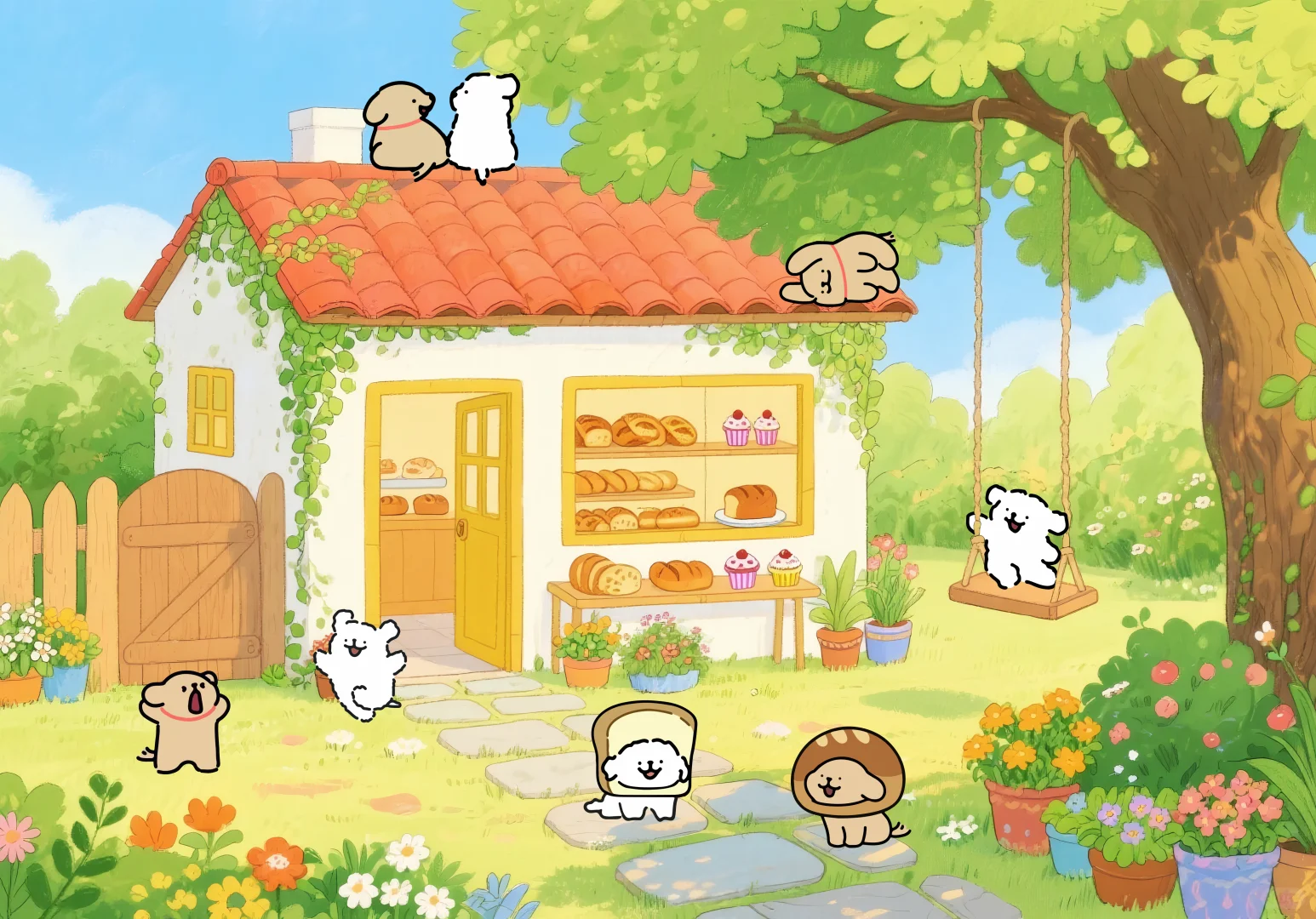 面包店｜平板壁纸