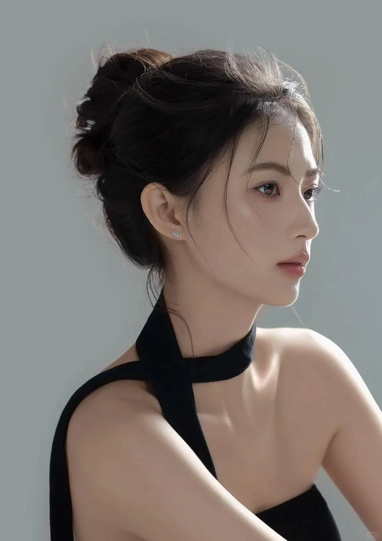 淡妆也很美 街头巷尾的小仙女