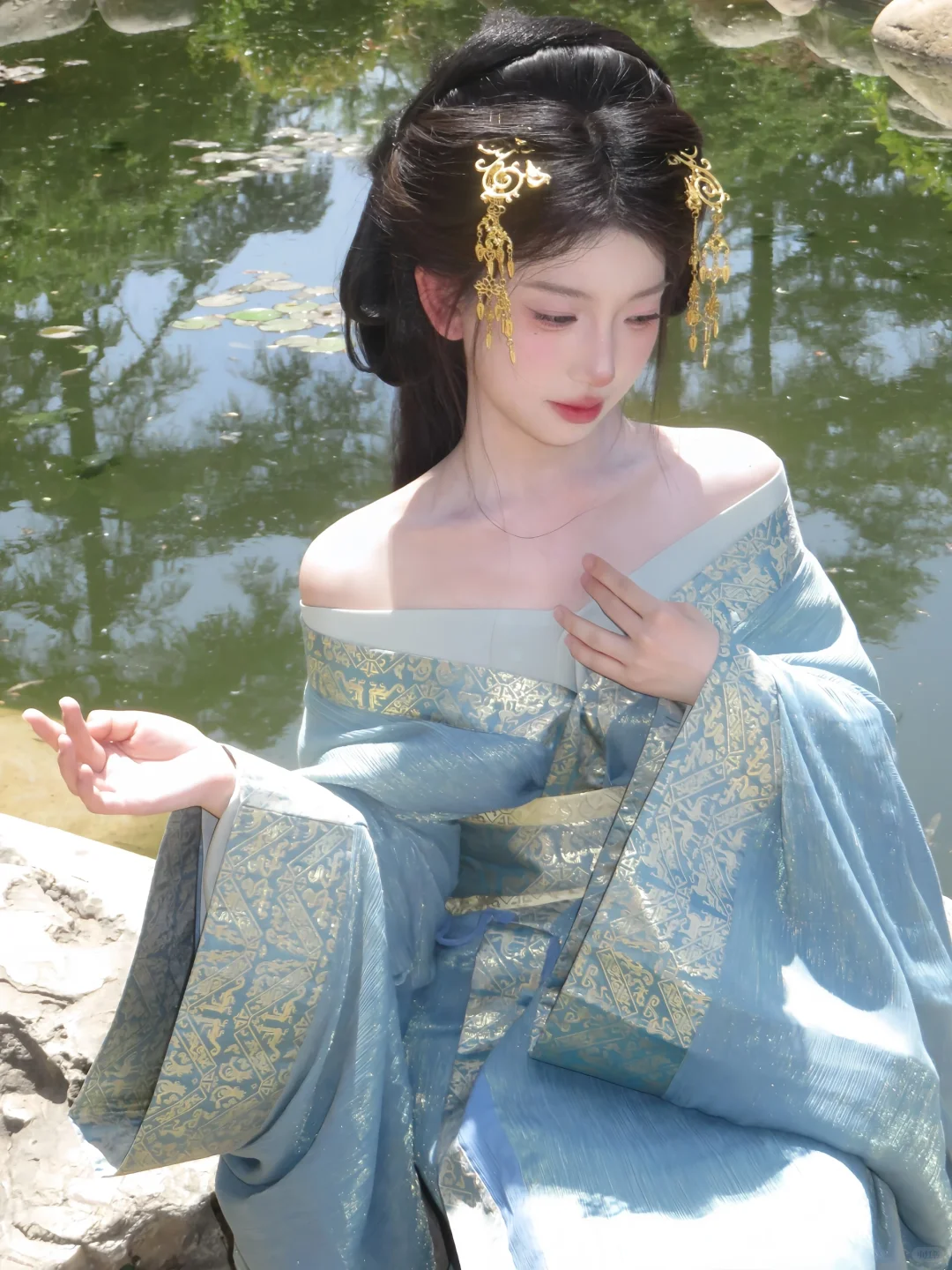 蓝色宿命感战国袍这块还是太权威了！