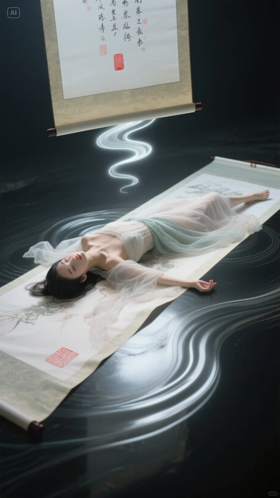仙一般，美到失语的海报～从画里走出来的人