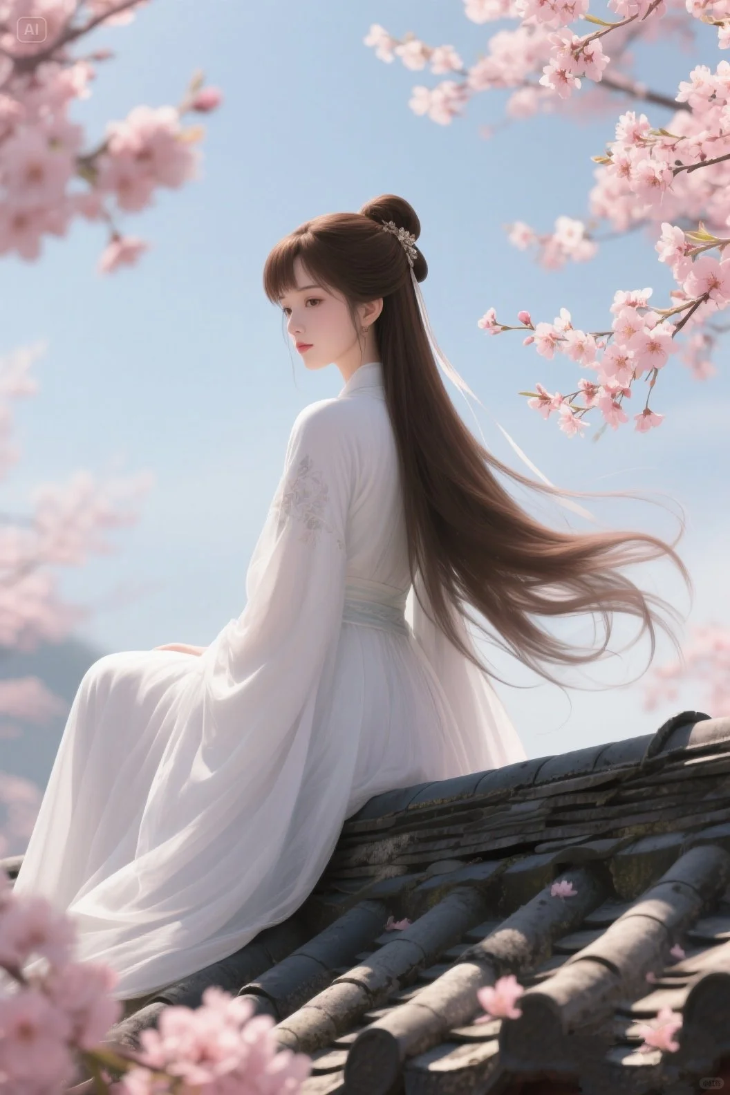 清冷的宫娥，一眼万年～