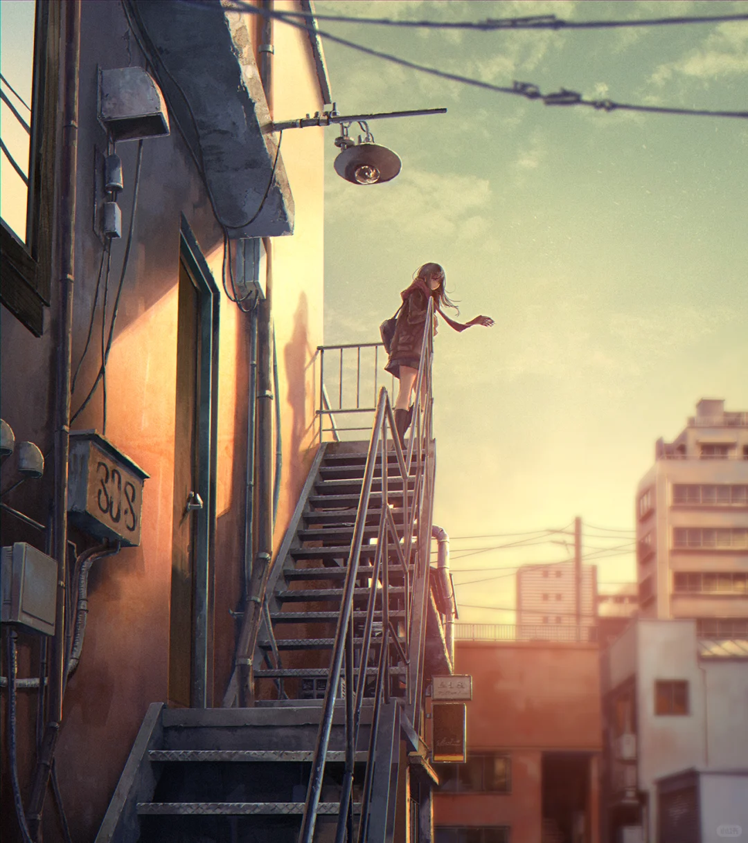 每日插画分享#33 蹁跹