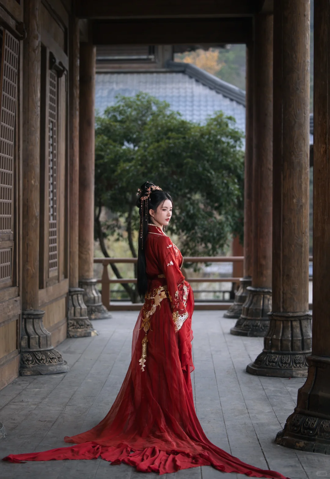 给刘些宁做的亡国公主妆造