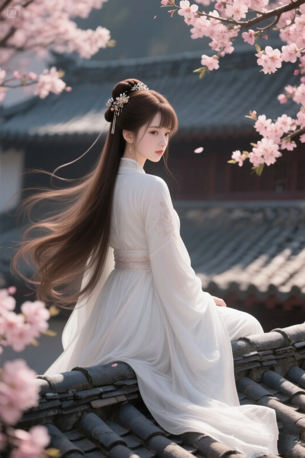 清冷的宫娥，一眼万年～