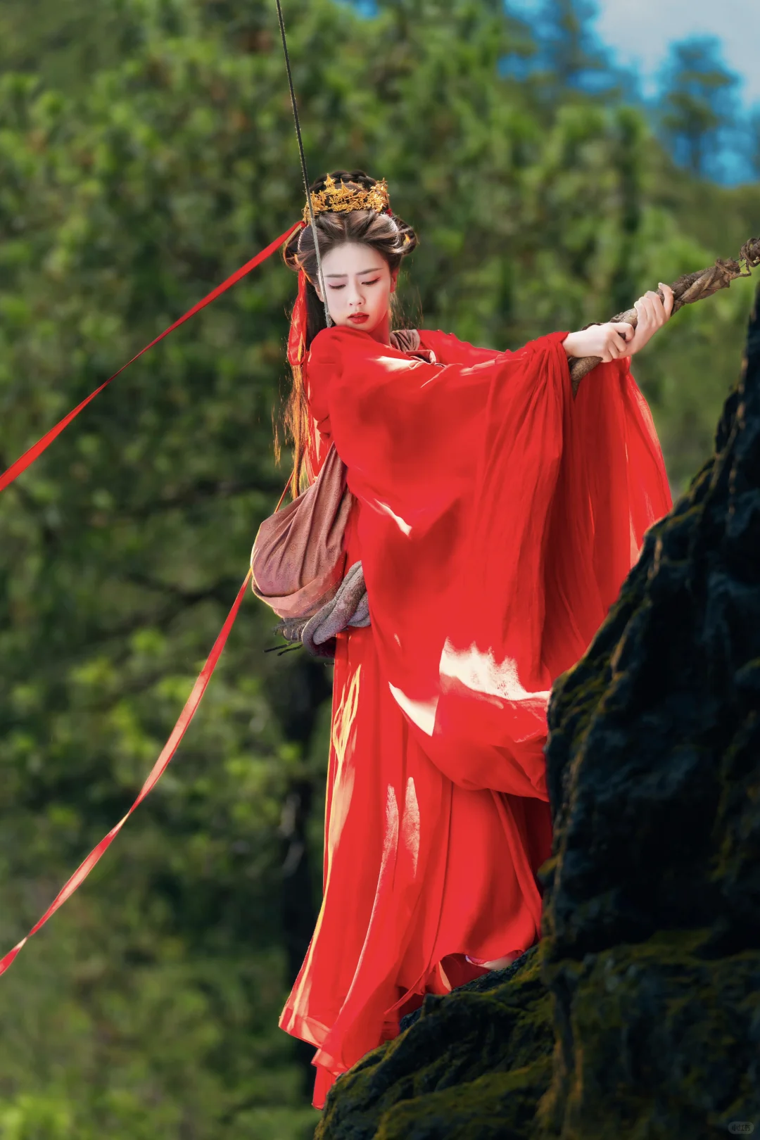 临江仙｜李清月红衣造型