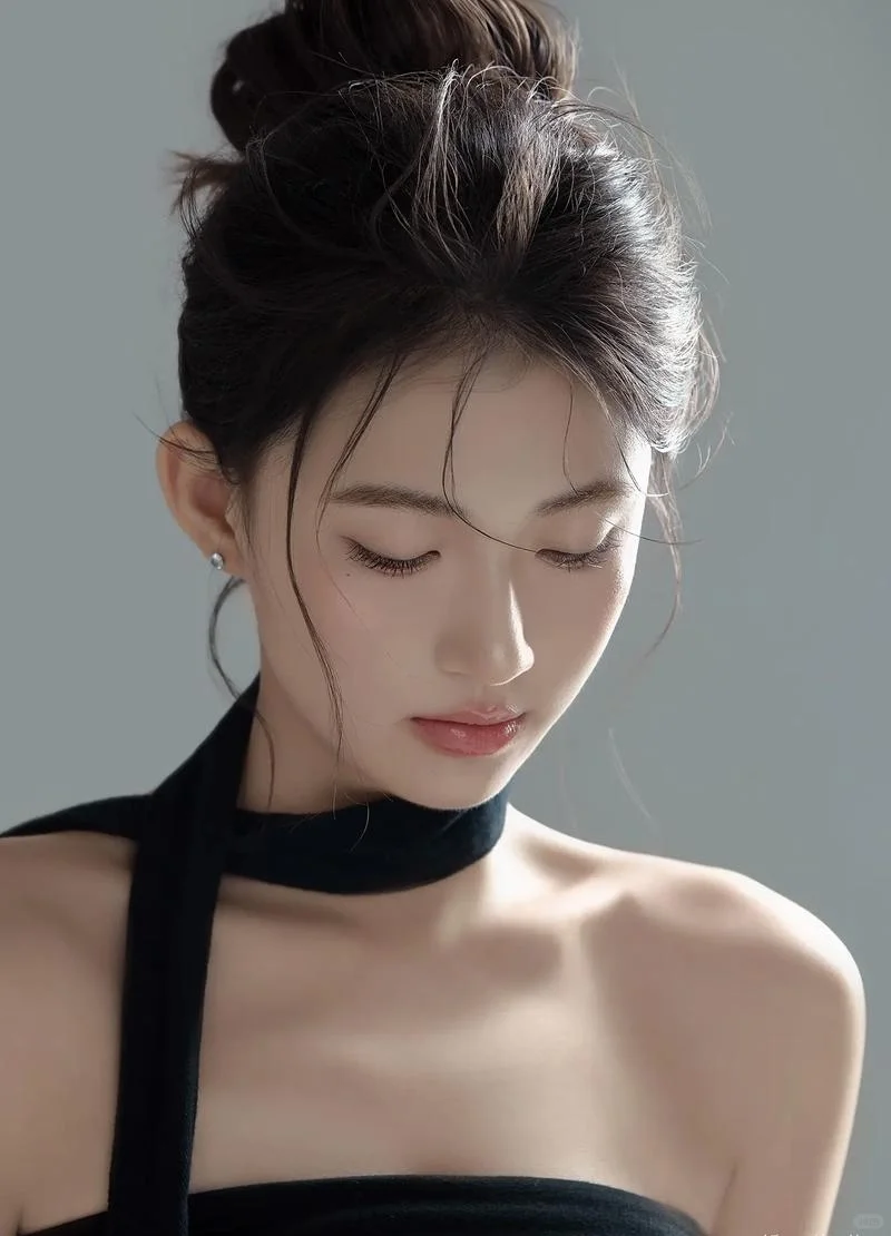 淡妆也很美 街头巷尾的小仙女