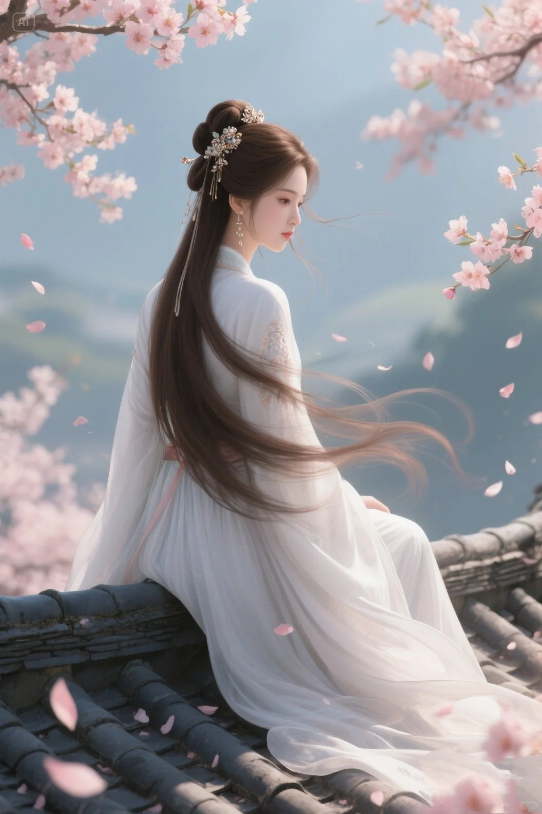 清冷的宫娥，一眼万年～