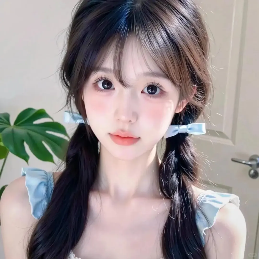 我有小鹿的眼睛会笑会眨眼～