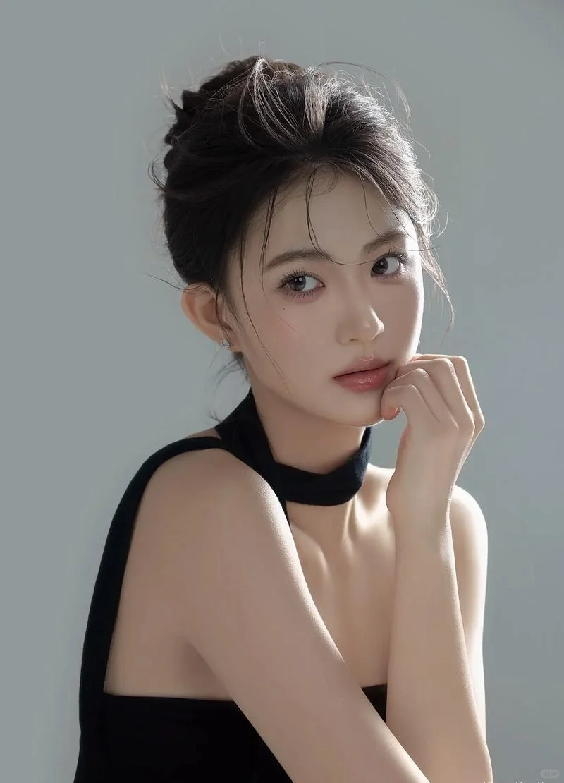 淡妆也很美 街头巷尾的小仙女