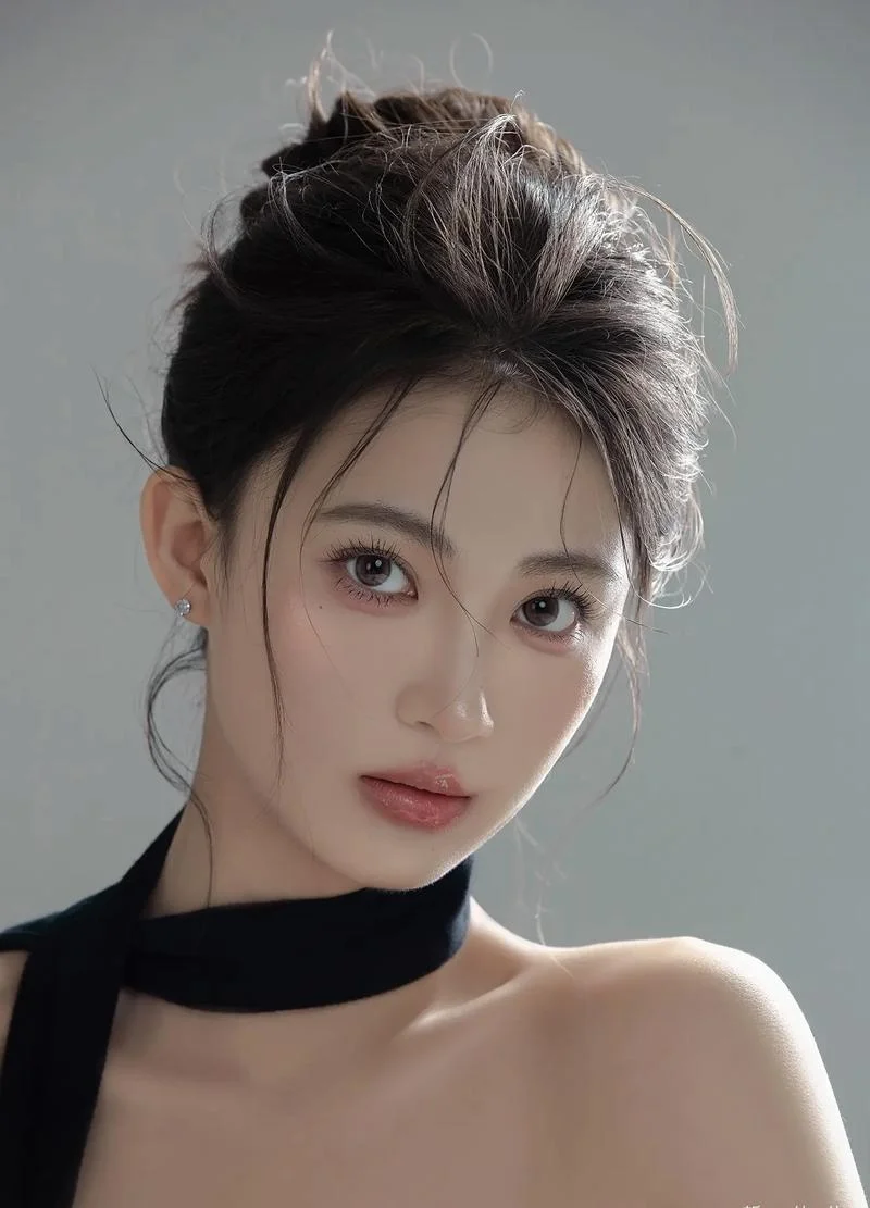 淡妆也很美 街头巷尾的小仙女
