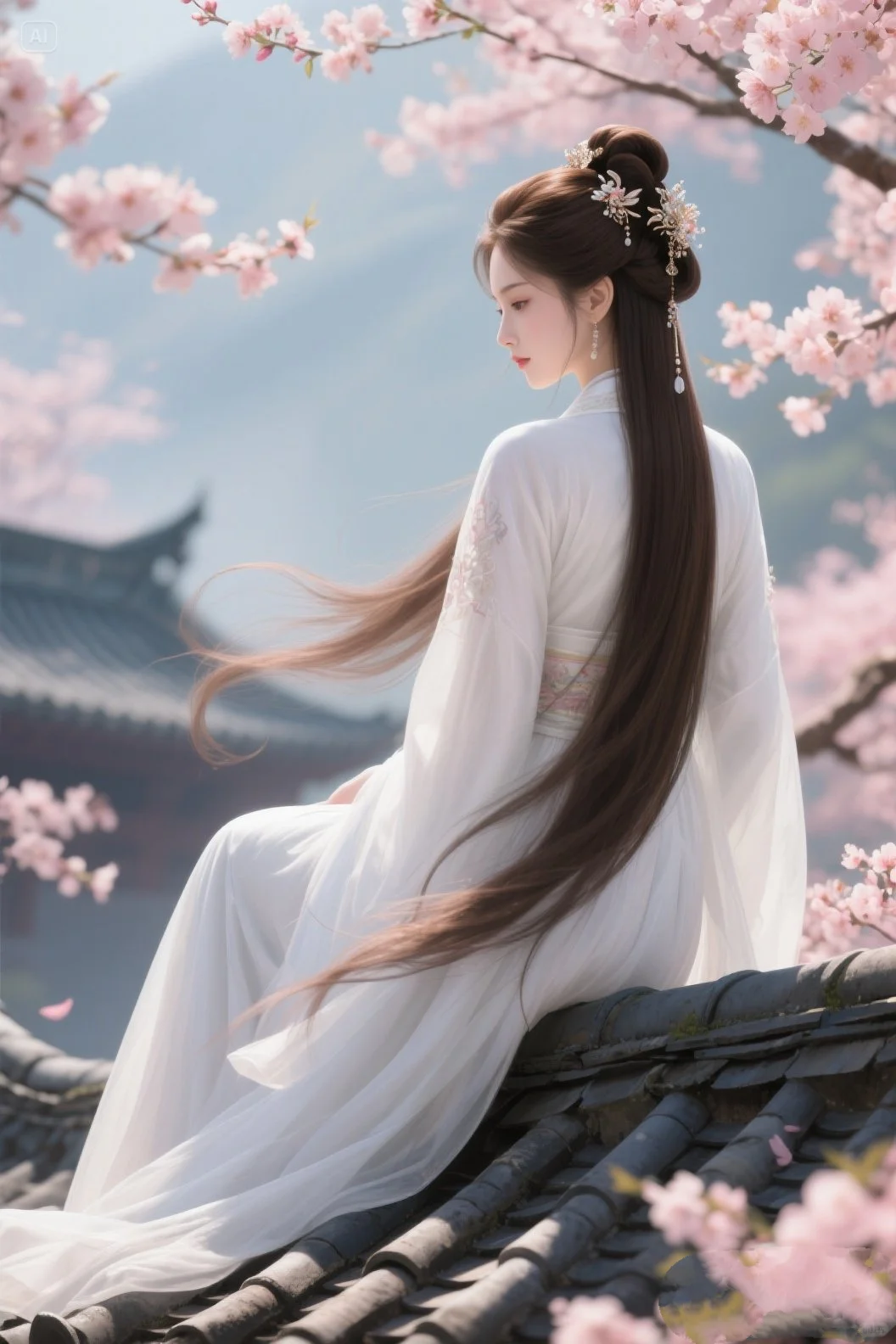 清冷的宫娥，一眼万年～