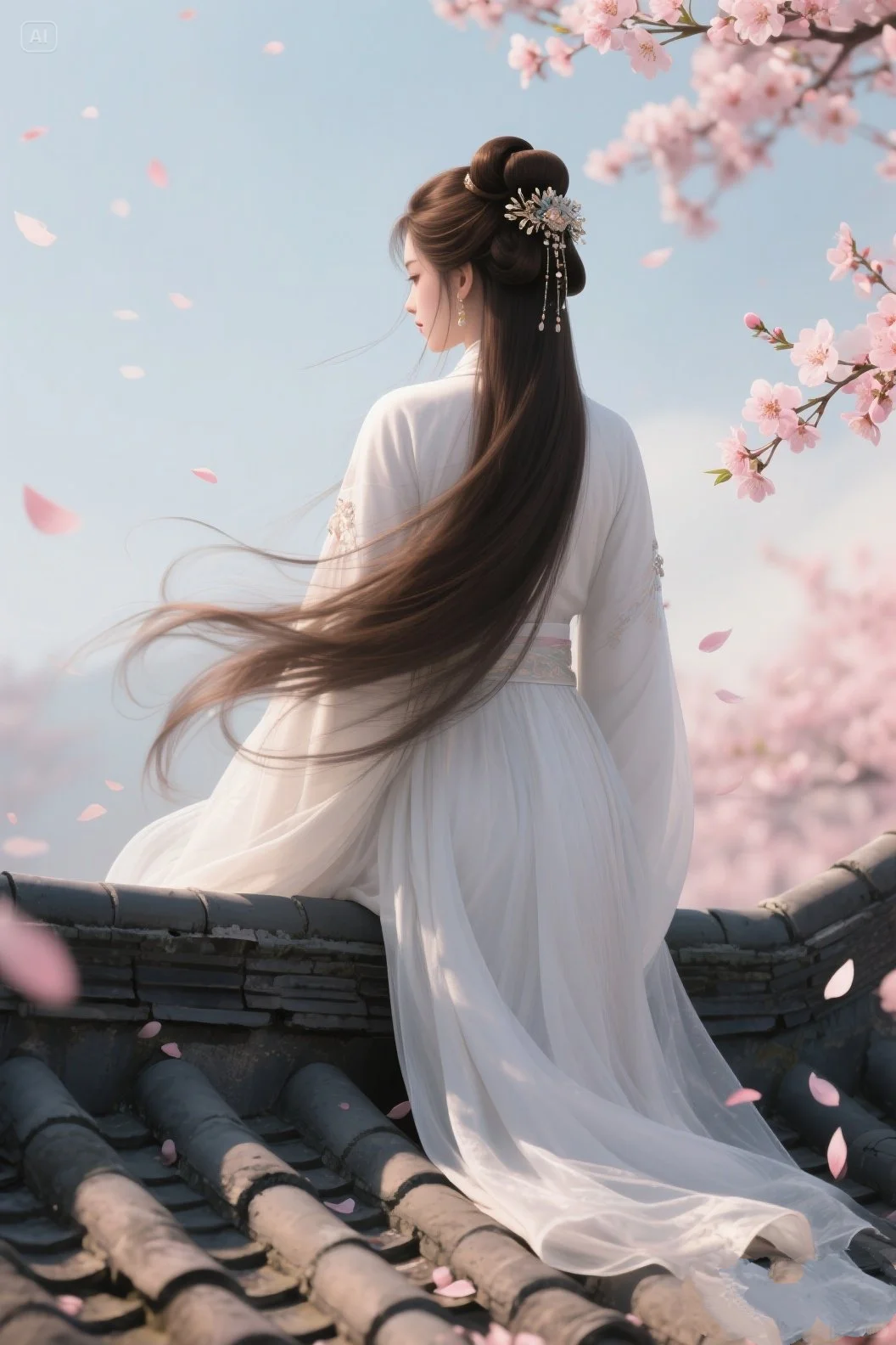清冷的宫娥，一眼万年～