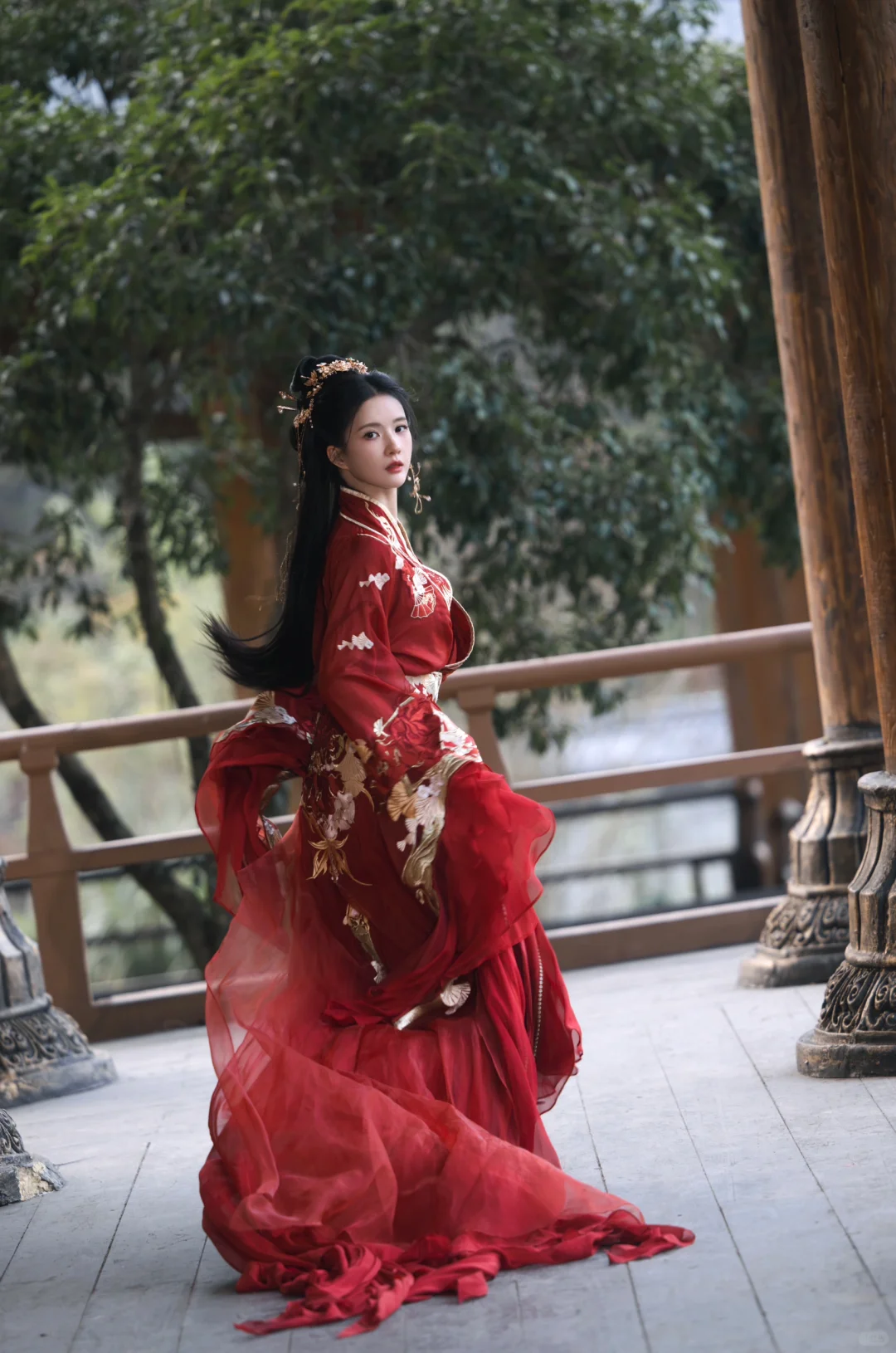 给刘些宁做的亡国公主妆造
