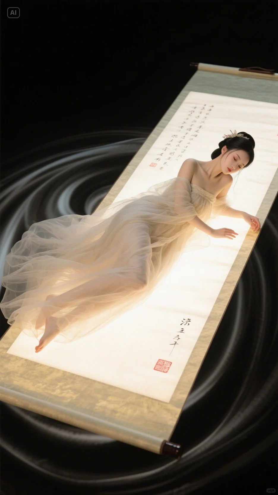 仙一般，美到失语的海报～从画里走出来的人