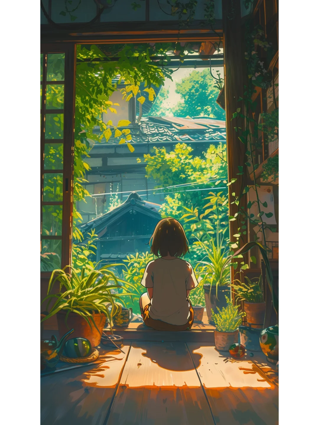 动漫壁纸❗宫崎骏治愈景色