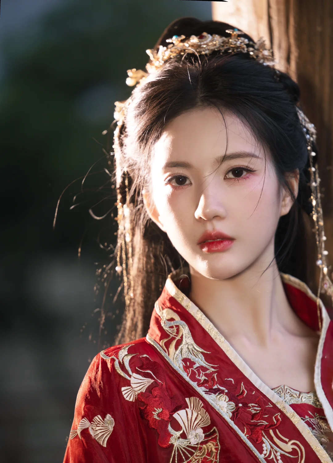 给刘些宁做的亡国公主妆造