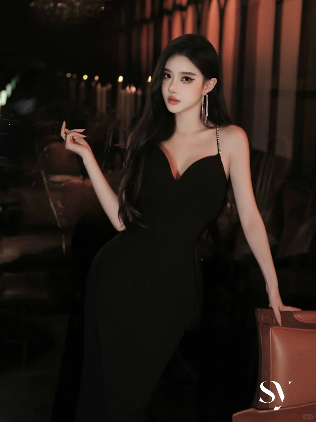 𝑺𝒀∎危险又迷人🥀暗黑风御姐写真