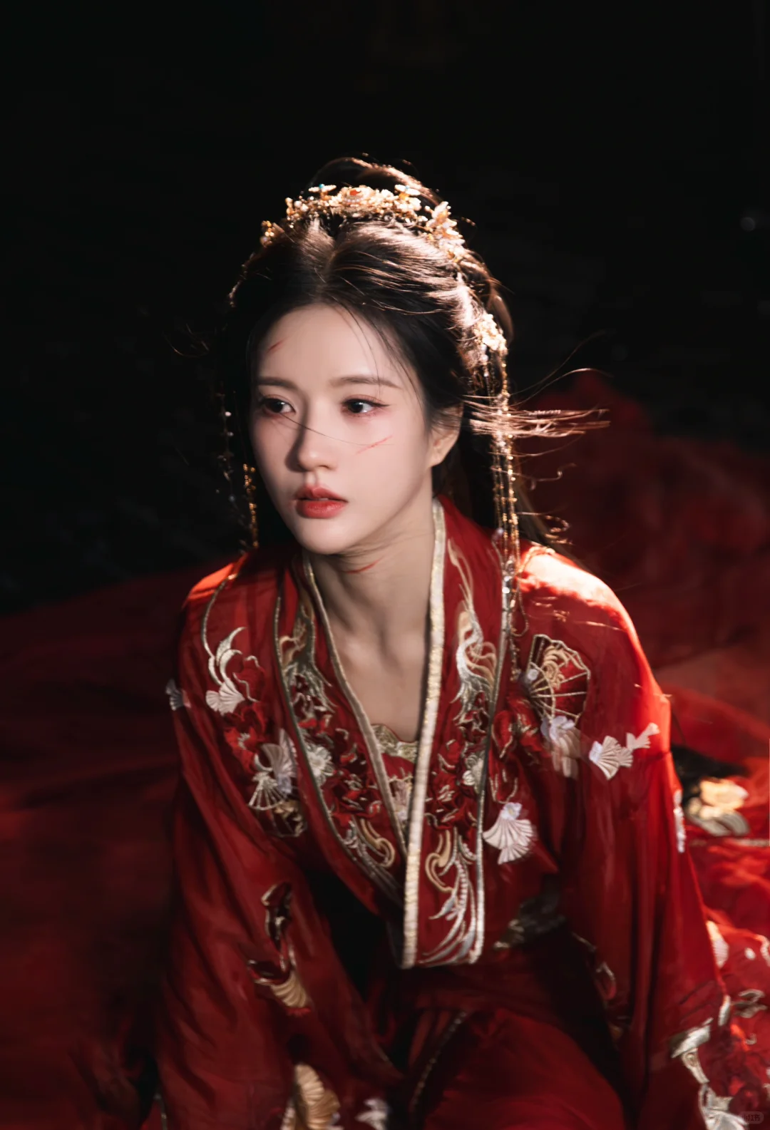 给刘些宁做的亡国公主妆造