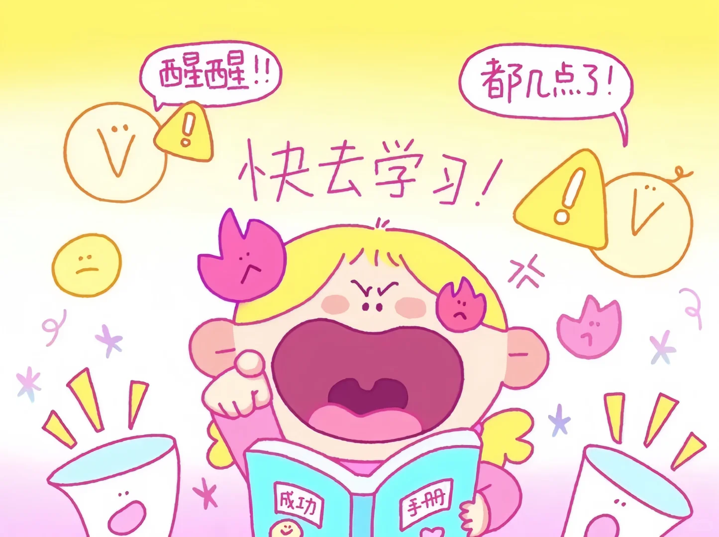 𝙒𝙚𝘾𝙝𝙖𝙩｜励志学习上岸iPad 电脑 壁纸