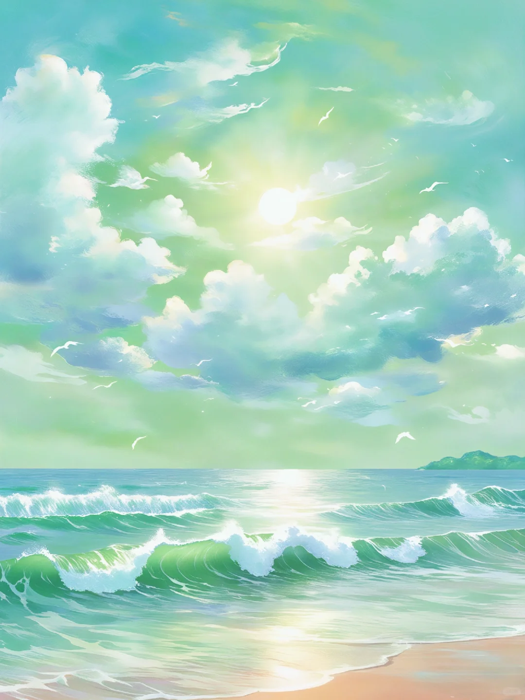 听浪花诉说远方的故事~