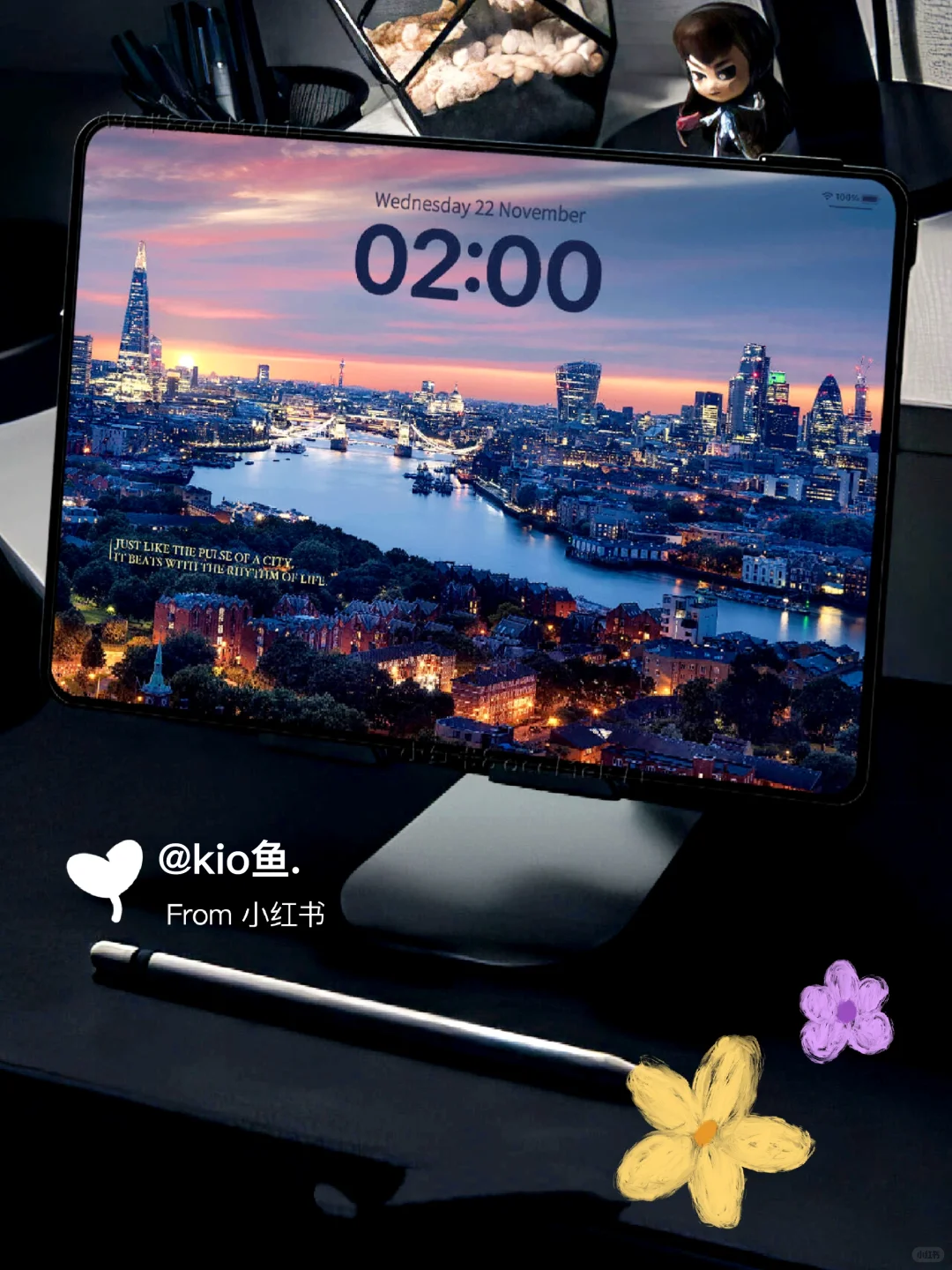 暮色伦敦.iPad壁纸 泰晤士河畔 街景系列平