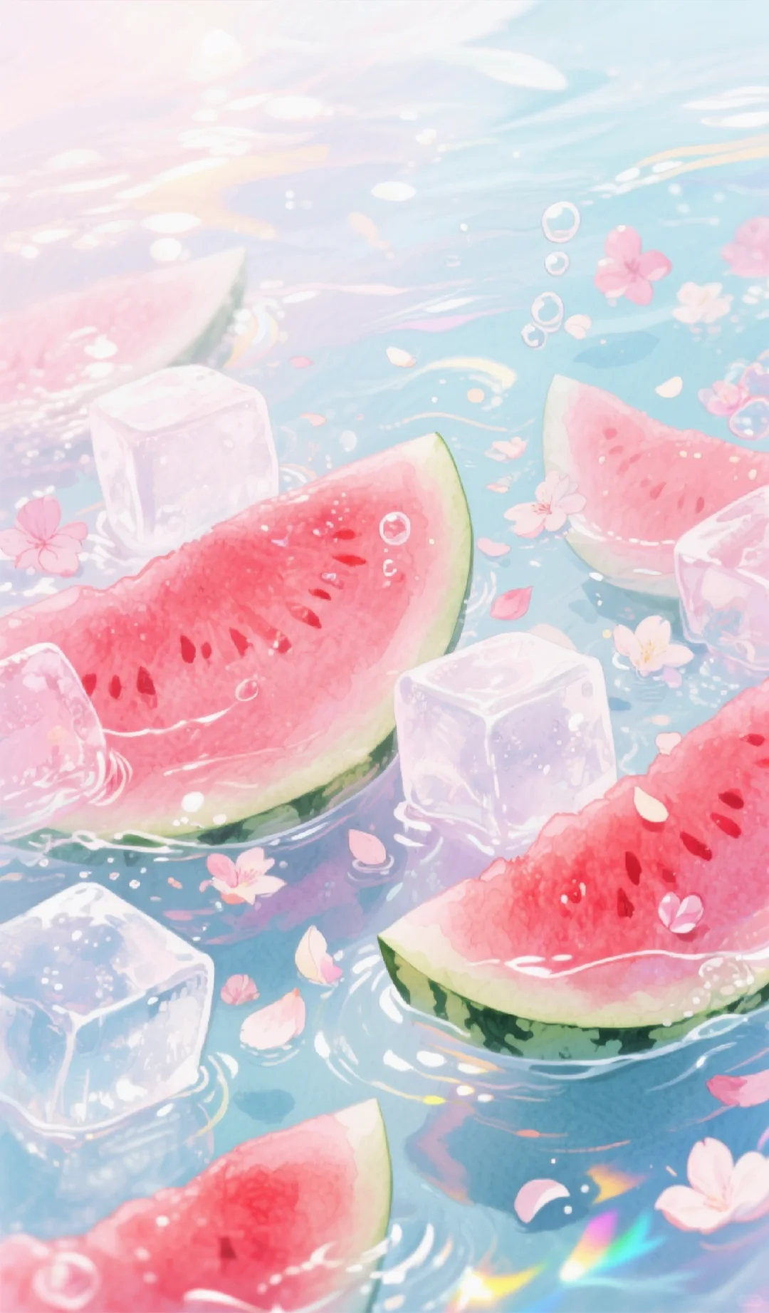 夏日清凉🧊🍉系列#治愈系#氛围感壁纸