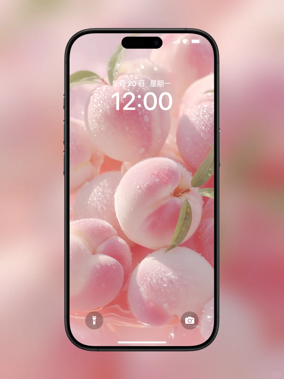 1314壁纸 | 水灵灵的水蜜桃壁纸