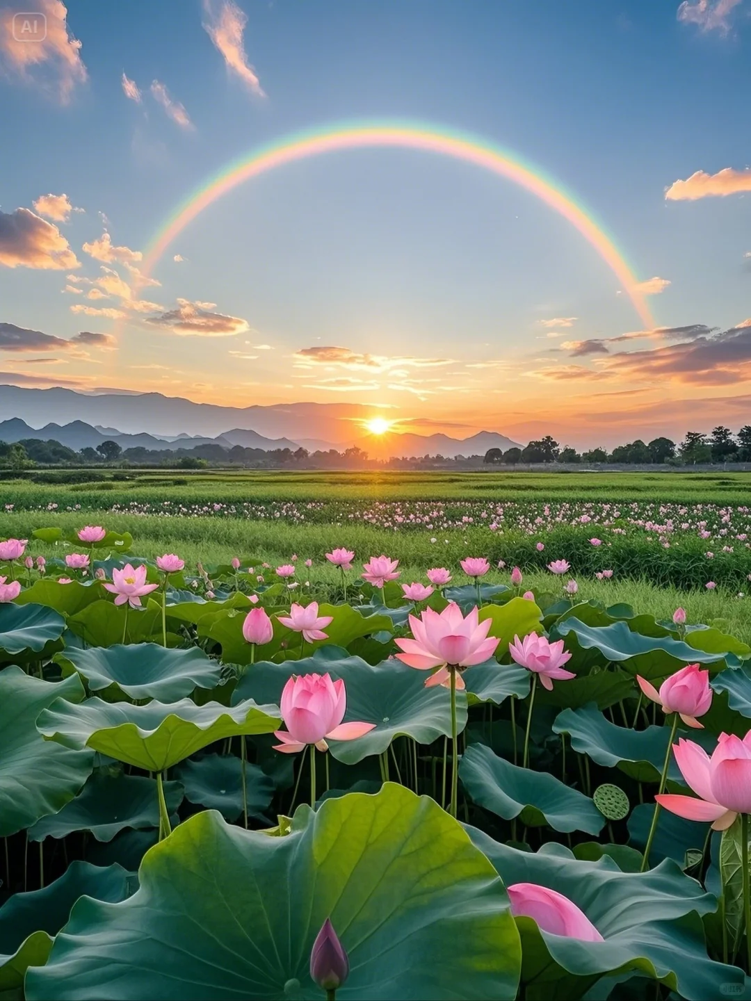 荷花仙境来了～