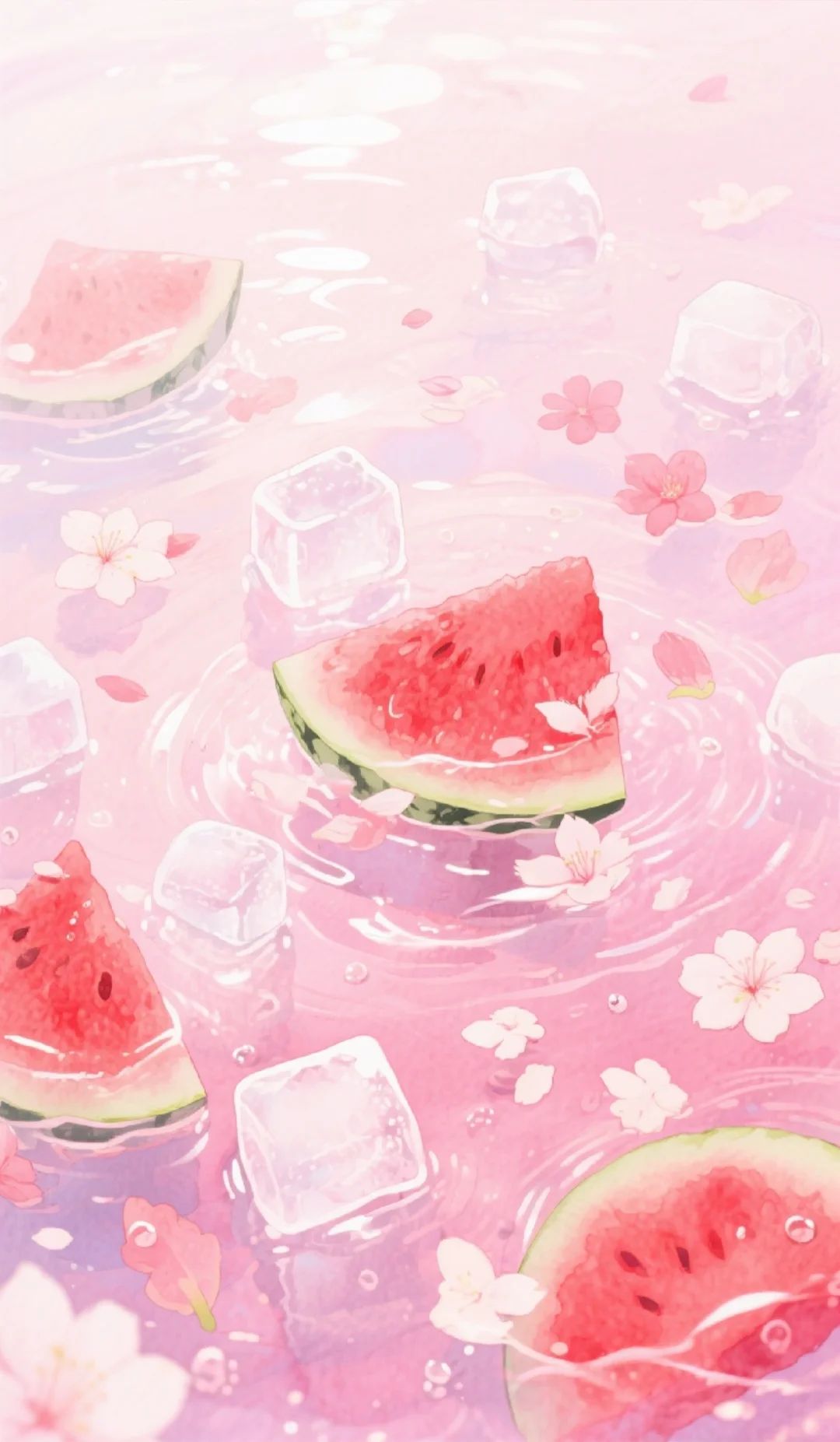 夏日清凉🧊🍉系列#治愈系#氛围感壁纸