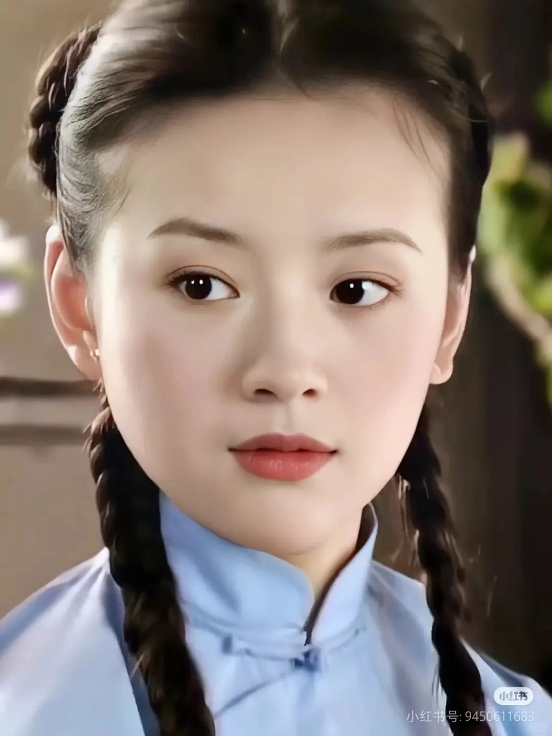 董洁年轻时的颜值，纯天然大美女😍