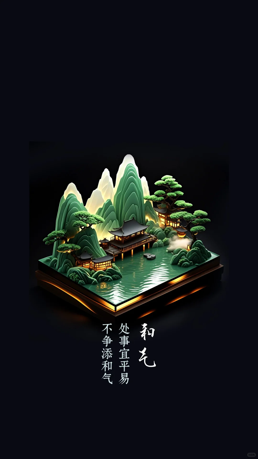 超美立体千里江山图壁纸合集