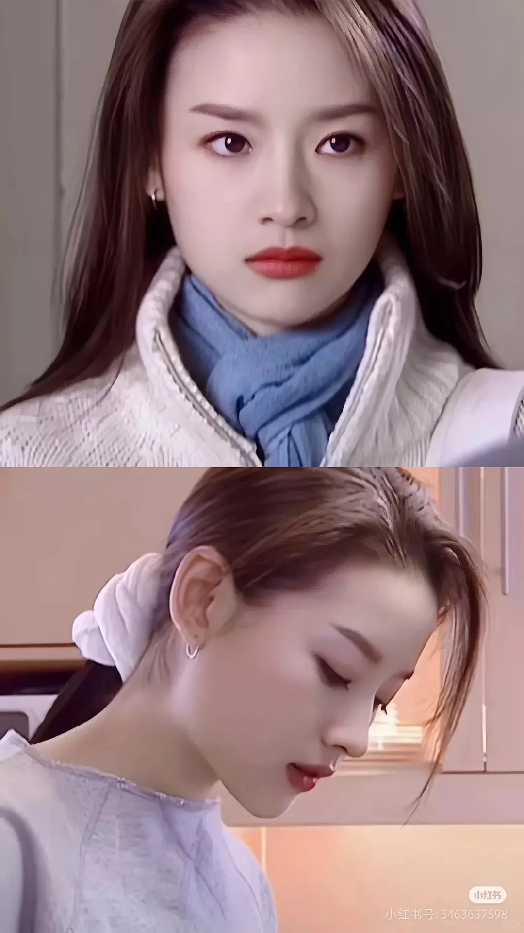 董洁年轻时的颜值，纯天然大美女😍