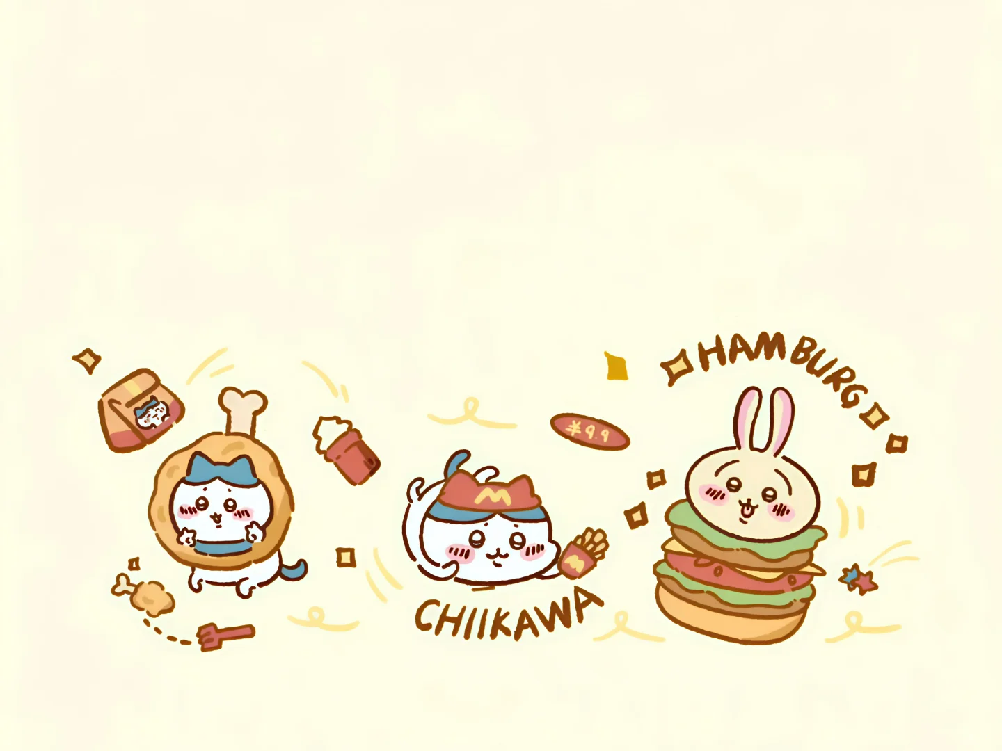 chiikawa ｜iPad壁纸配套分享
