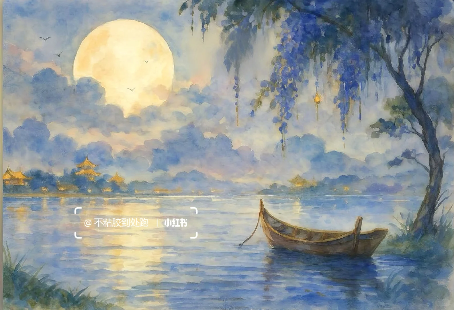 分享壁纸｜莫奈夜空·iPad-