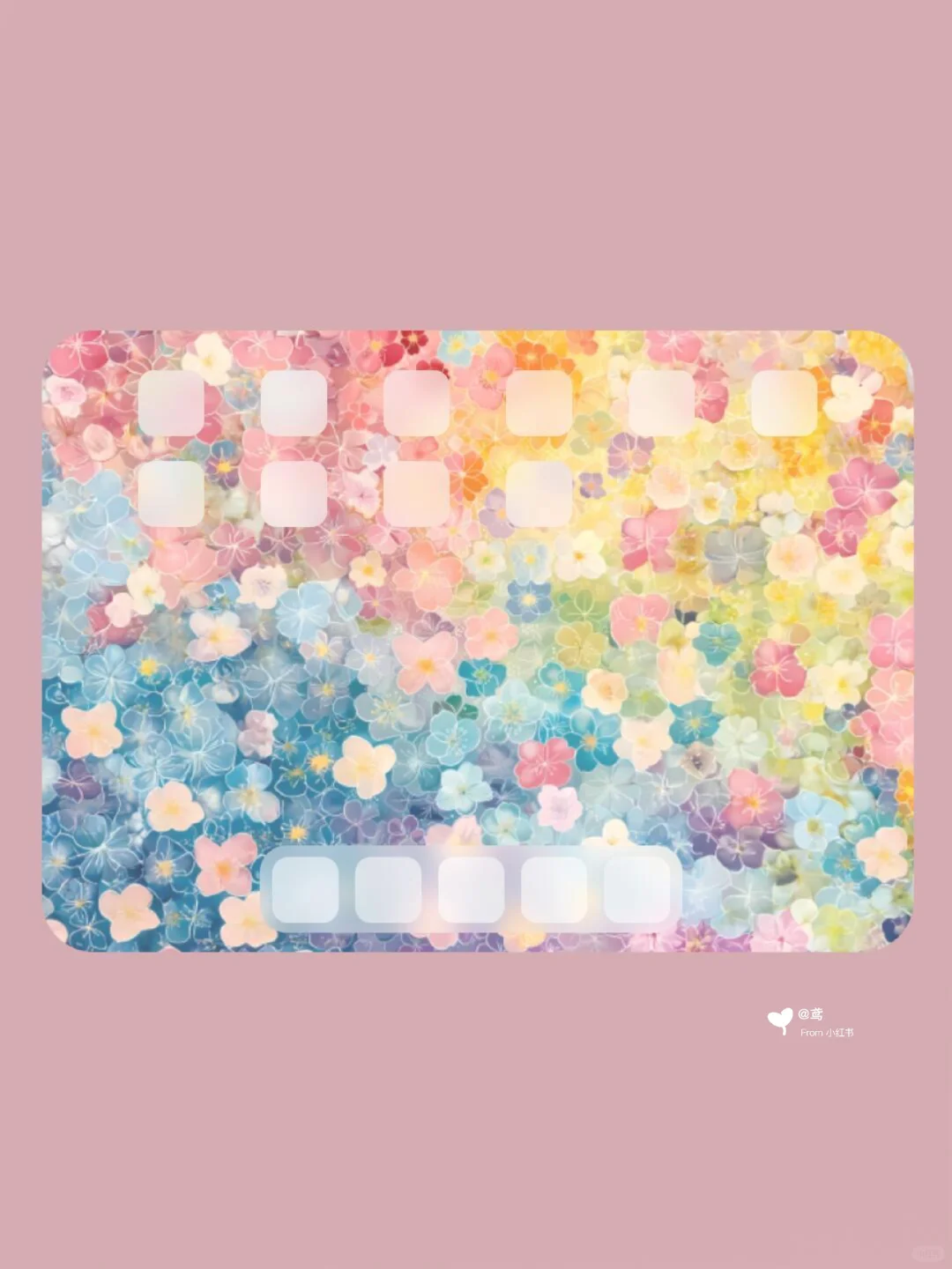 iPad平板壁纸丨一路繁花.