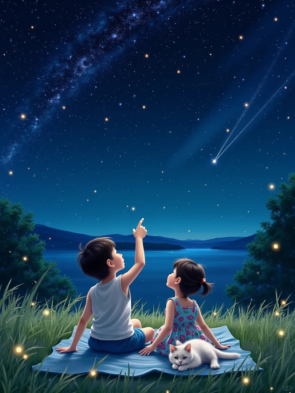 梦幻|星空|静静的望向宇宙尽头