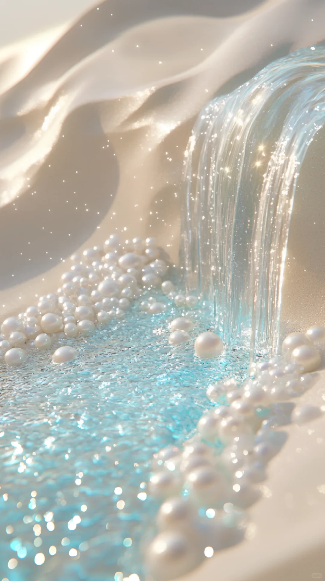 夏日能量壁纸‖流水生金