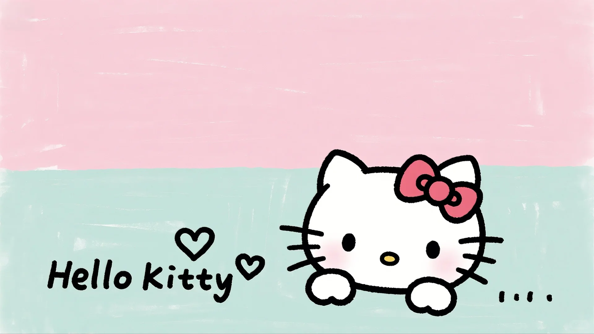 Hello Kitty壁纸，甜妹必备，iPad壁纸6组